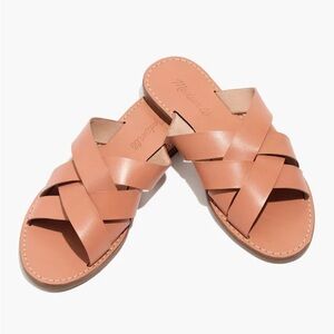 Madewell The Boardwalk Woven Slide Sandal